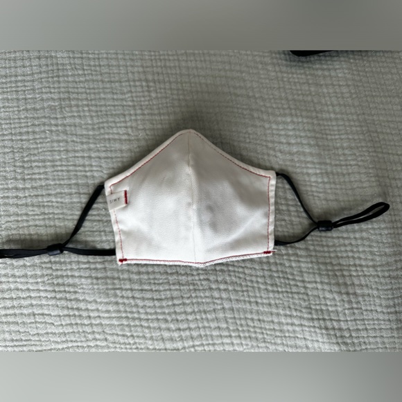 Siwy face mask, denim signature mask, white/floral mask - Picture 6 of 6